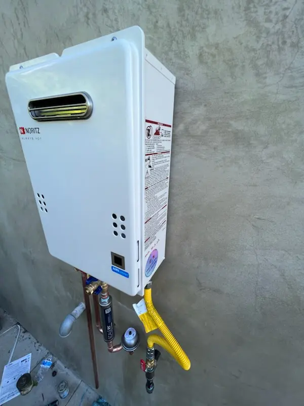 Tankless water heater installation for Whitehall Corners homes